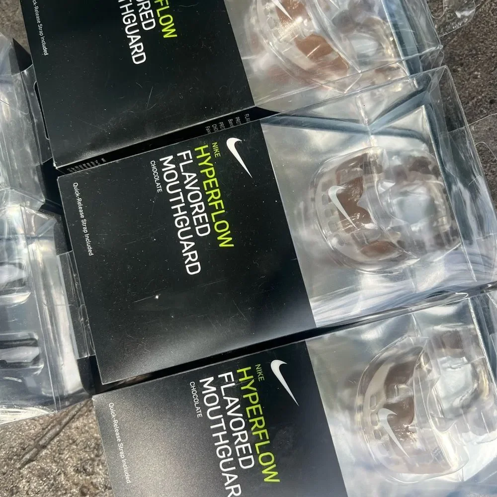 3 Nike & 2 Jordan Hyperflow Mouthpiece Flavored Mouthguard Adult lot